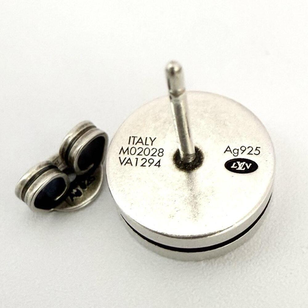 LOUIS VUITTON Silver Earrings - Picture 7 of 9